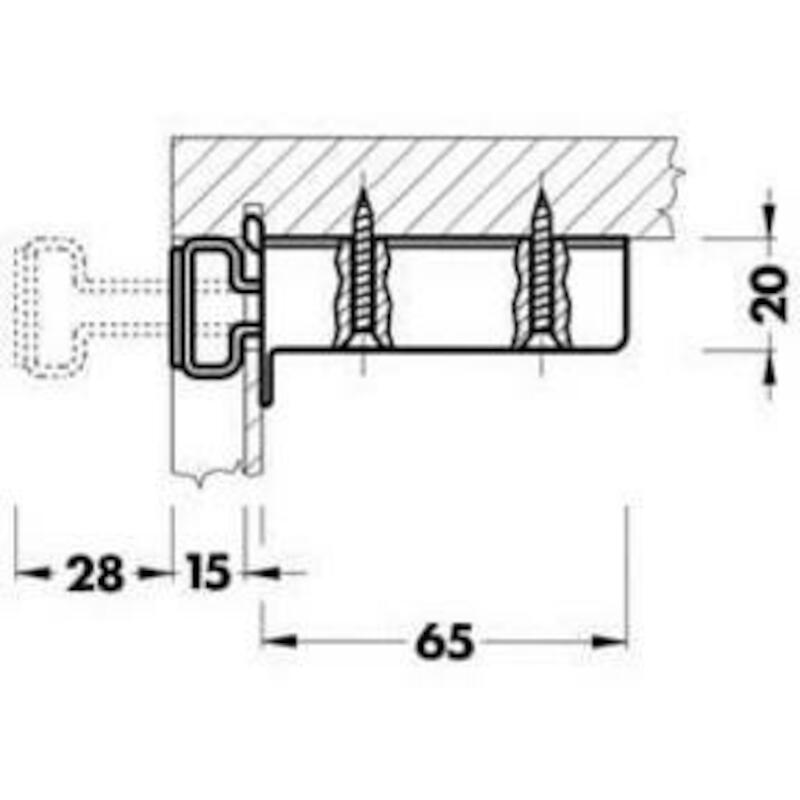KASTOPHANGER WIT RECHTS     800 R            CAMAR