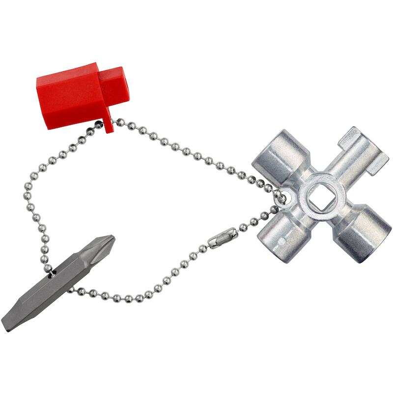 Knipex - Control cabinet key - 00 11 02 - 44 mm - 41191625