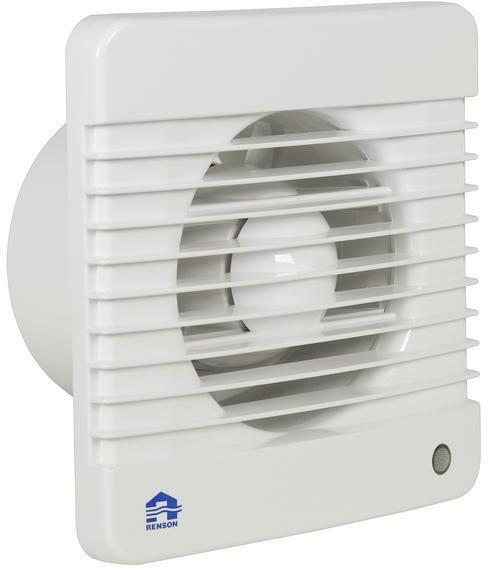 MECH.VENTILATOR DIA 100 PVC 7401H - WIT     RENSON
