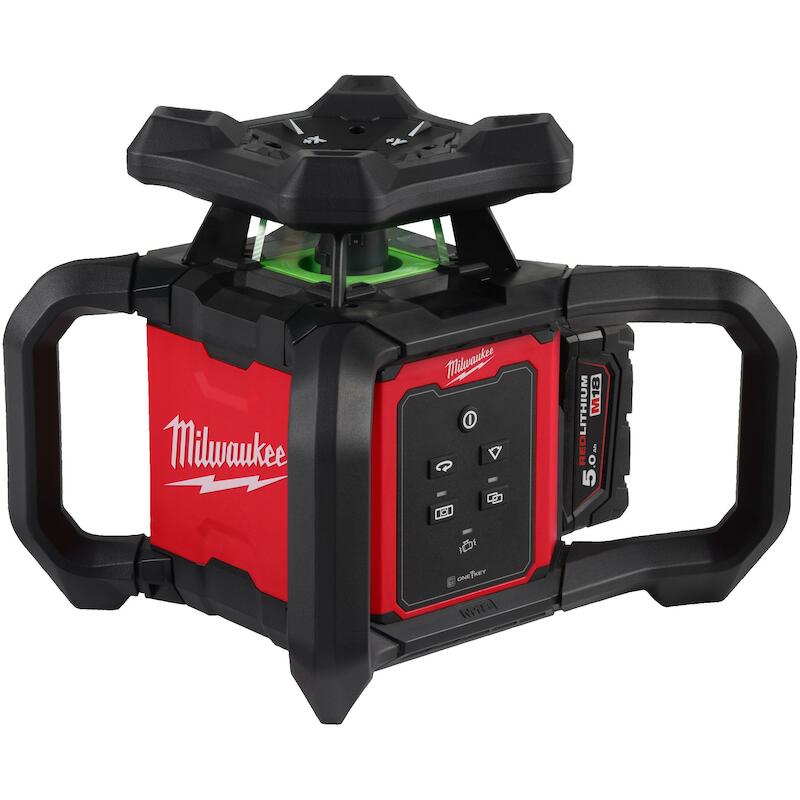 ROTATIELASER 18V/5AH GROEN  M18 RLOHVG300-501C MIL