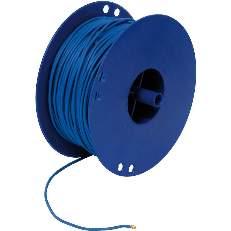 DRAAD  1,50 BLAUW       BOBIJN
