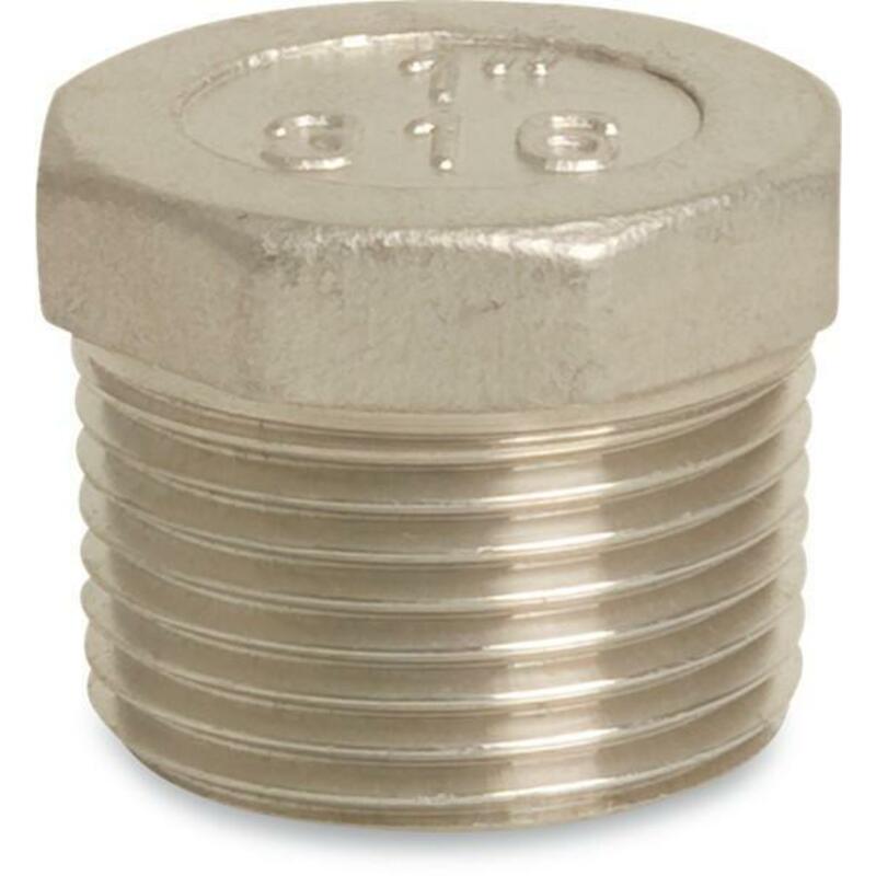 STOP 6K Z/KRAAG 1/2"BSPT    FIG.290    RVS