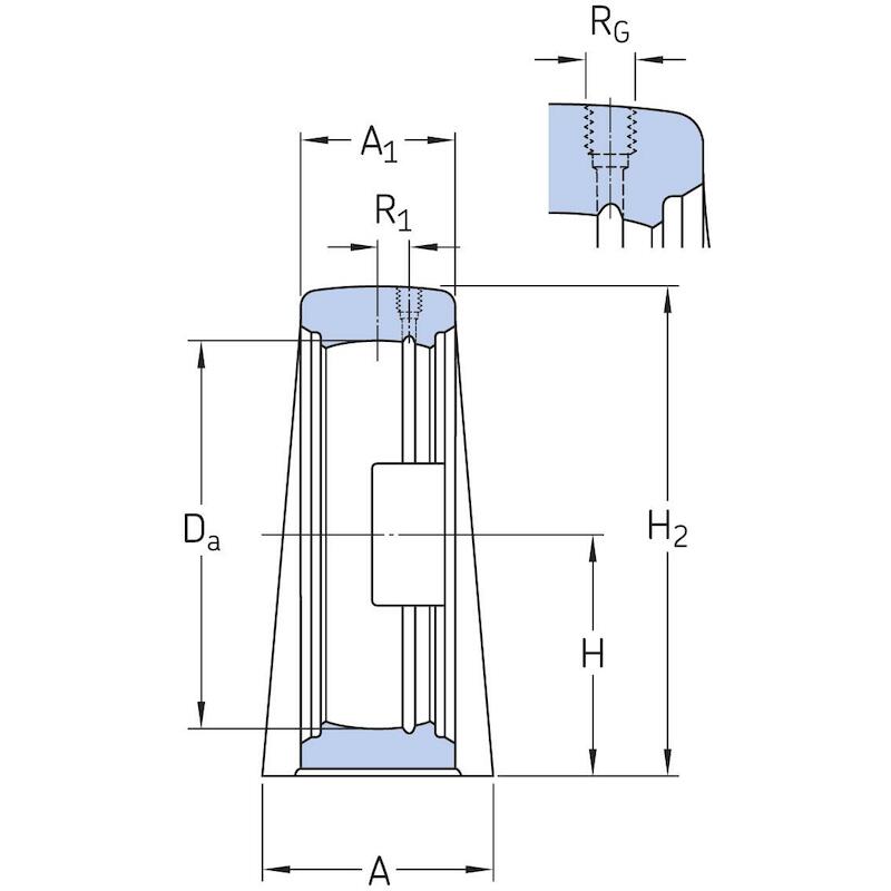 Y-LAGERHUIS - SKF SYF 507