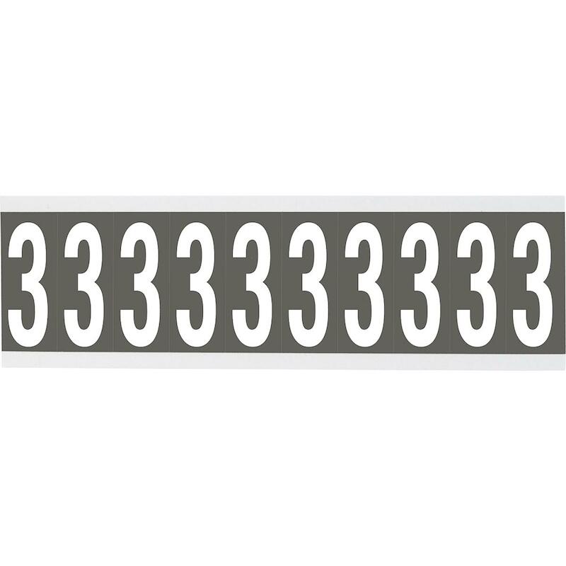 SYMBOOL - BRADY 912050 - 'PIJL' WIT OP GROEN 22X57MM (250 EA)