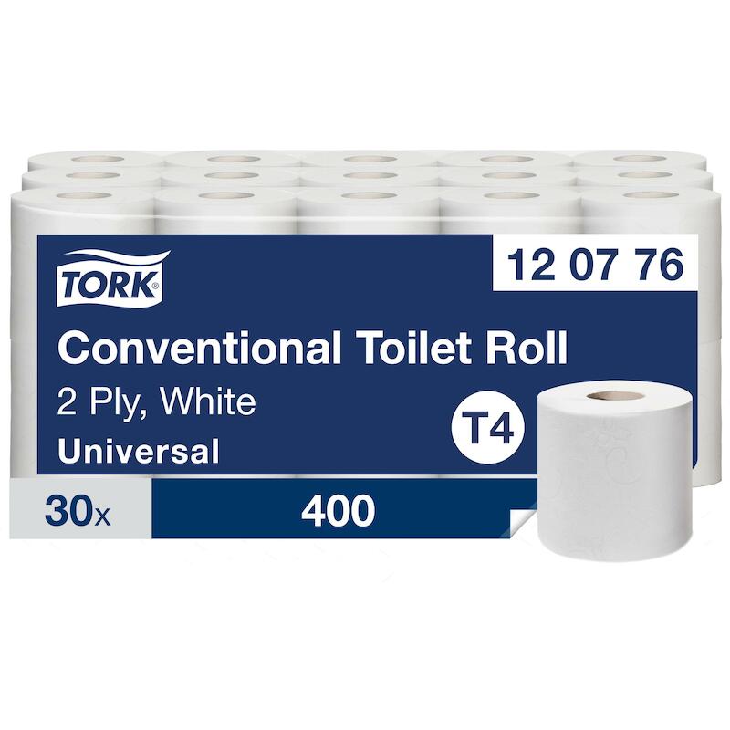 TOILETPAPIER 2 LAAGS - TORK 120776 - UNIVERSAL ( 400 EA)