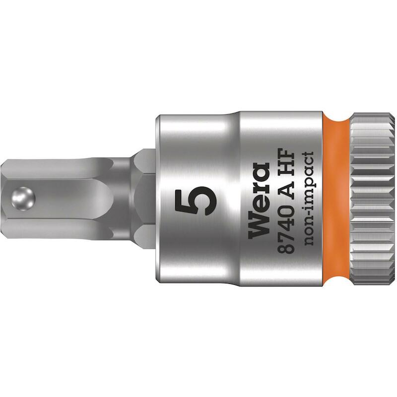 DOUILLE-TOUR.1/4" 6P. 5MM   8740 A HF ZYKLOP   WER