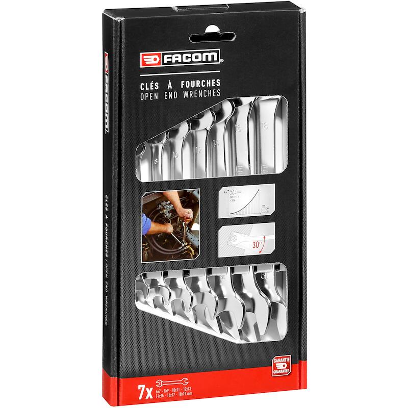 STEEKSLEUTELSET             44.J7PB     (7ST)FACOM