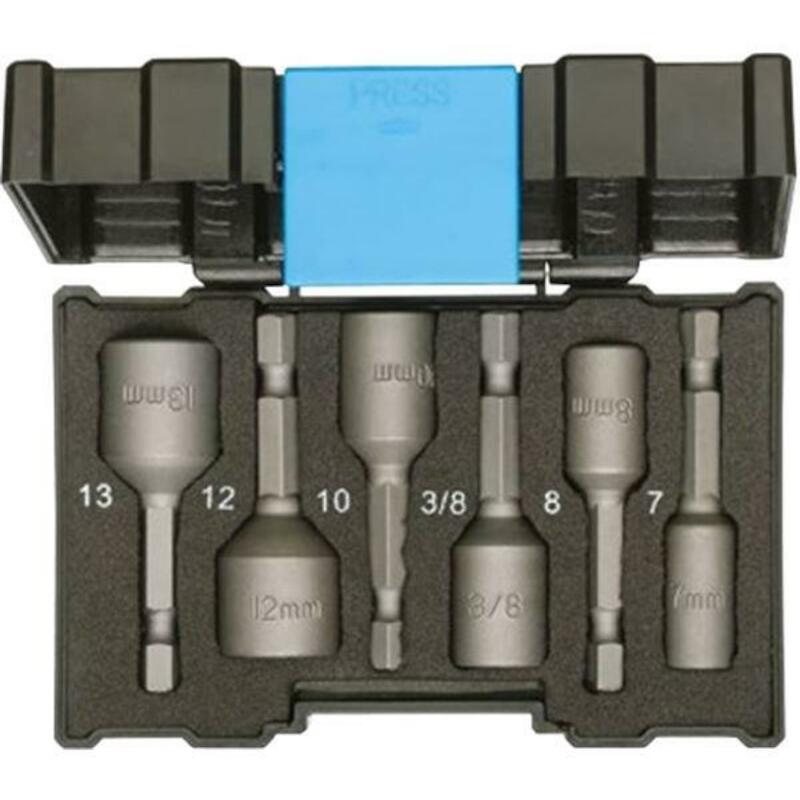 DOPSLEUTELSET 1/4"          666 006    (6ST)GEDORE