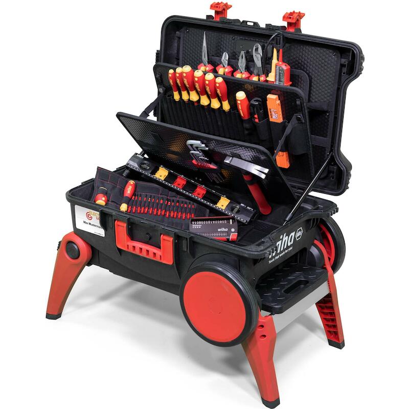 BOITE D'OUTILS REMPLIE      930070104 (82PC)  WIHA