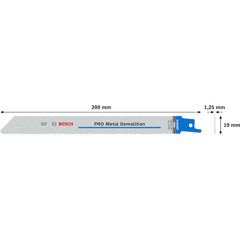 RECIPROZAAGBLAD S1025VF5    2608656265(5ST)  BOSCH