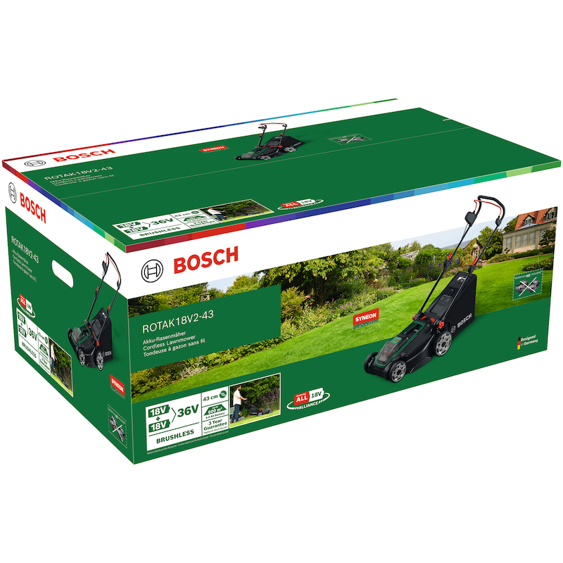 ACCUGRASMAAIER 36V/BODY     ROTAK 18V2-43    BOSCH