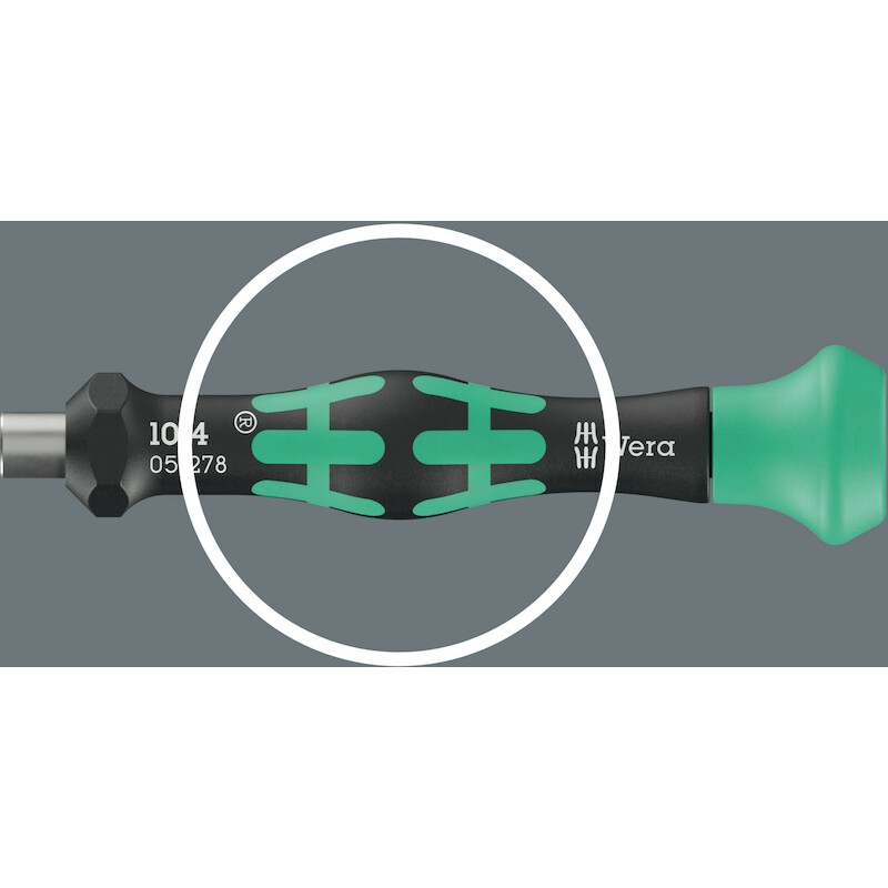 BITHANDHOUDER 1/4"     80MM 1014              WERA