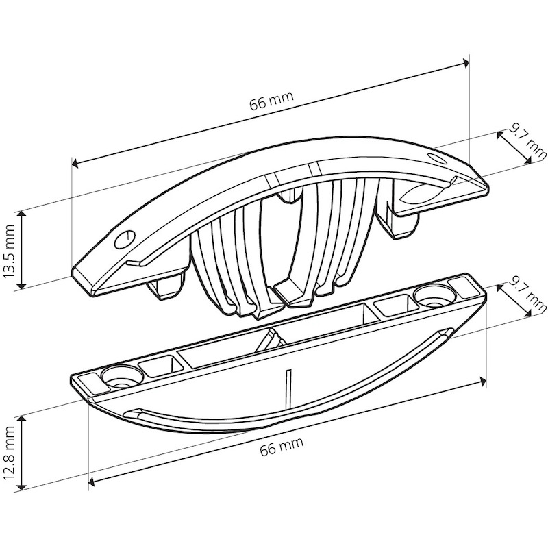 KASTVERBINDER P-14 145435   TENSO (1000PR) LAMELLO