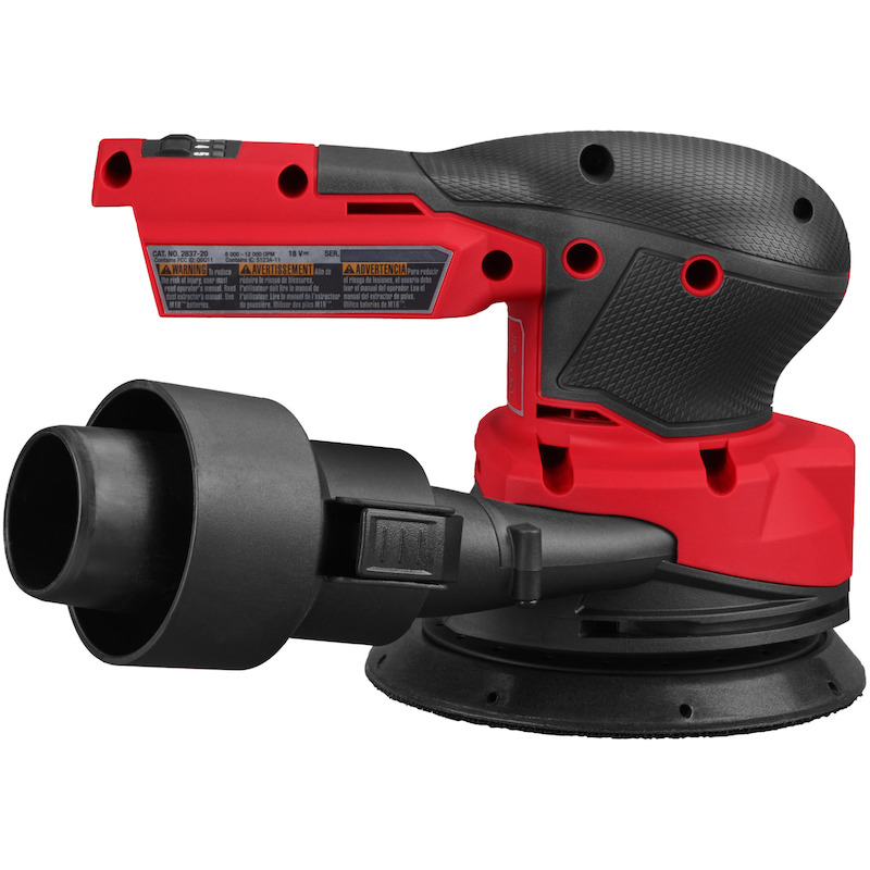Milwaukee - Accu-excenterschuurmachine - M18 fuel M18 FROS125-0B - 18 V - ø 125 mm - body - in transporttas - 08119317