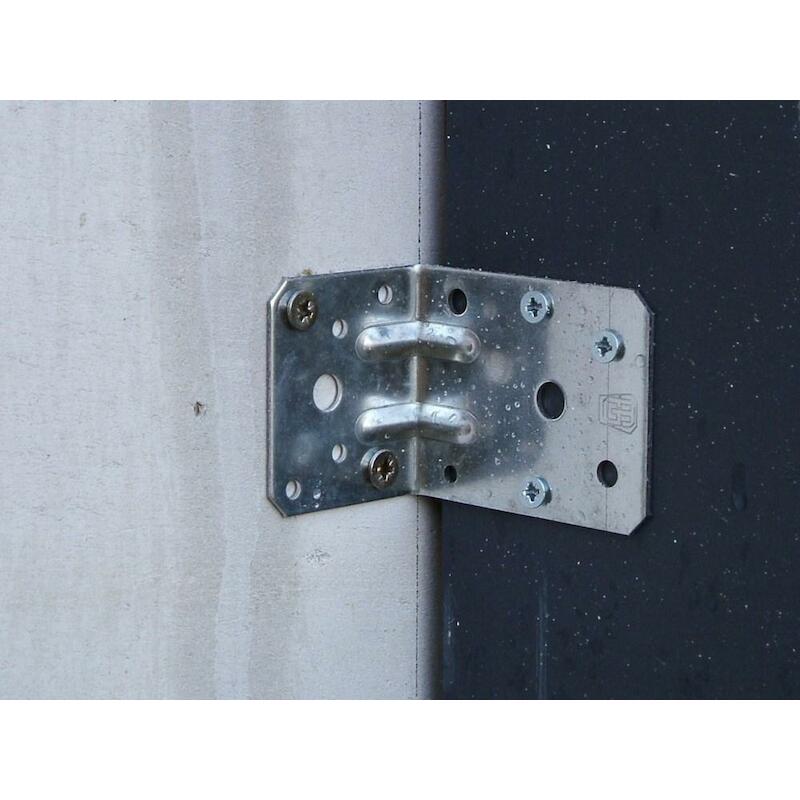HOEKANKER ZN                07234 - 40X80MM