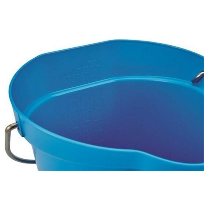 SEAU PP INOX BLEU           5688/3  6L       VIKAN
