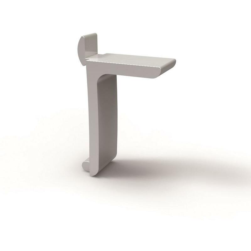 TAQUET DOULE ALU VÉROUILL.  255 F1 - NAT.  ARGENTA