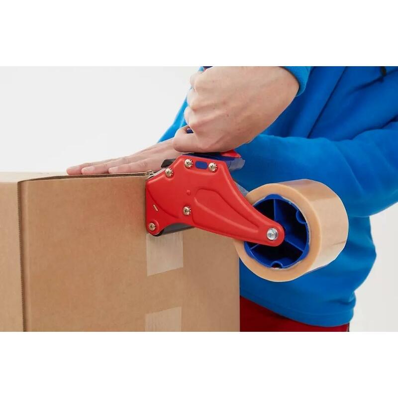 Tesa - Ruban d'emballage - Tesapack 4124 - pvc - 50 mm x 66 m - Transparent - 03261202