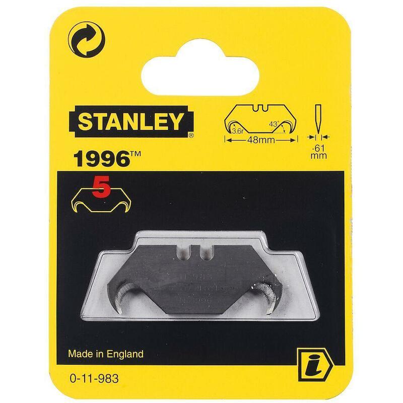 LAME COUT.1996  50X19X0,65  0-11-983 (5PC) STANLEY