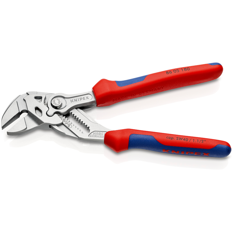 PINCE-CLÉ MULTIPRISE        86 05 - 180MM   KNIPEX
