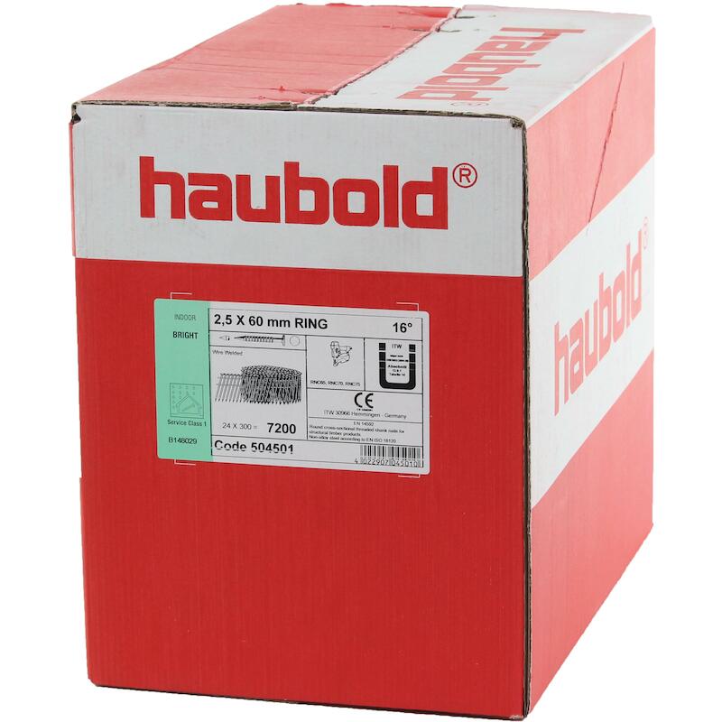 CLOU ROUL.BL CRANT.CW2,5X60 RNC 504501     HAUBOLD
