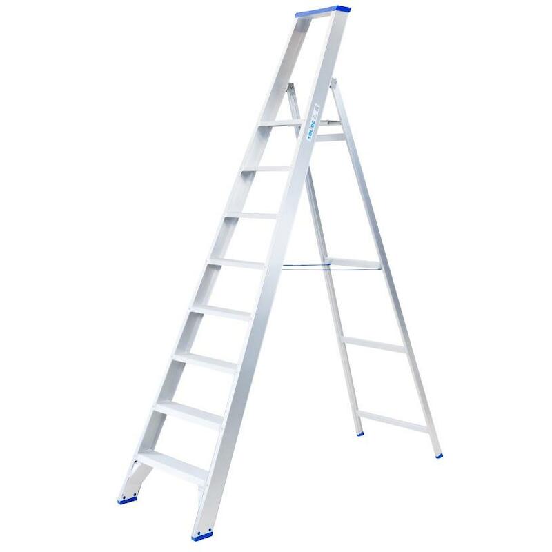 TRAPLADDER ENKEL     8 TREDEN  PT08 - 2,00M SOLIDE
