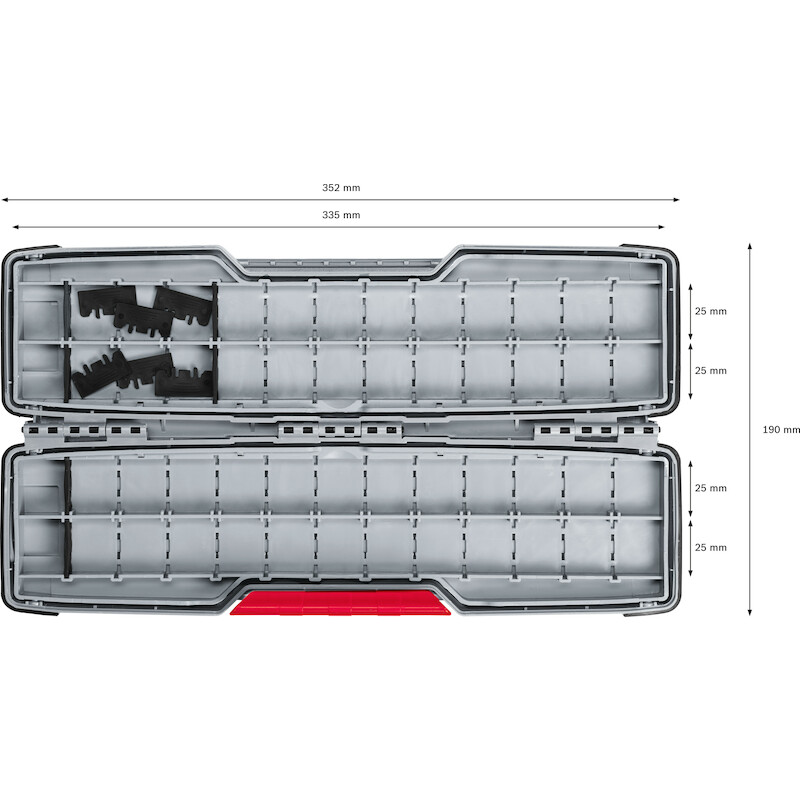BOÎTE PRO TOUGH BOX LARGE   2607011826       BOSCH