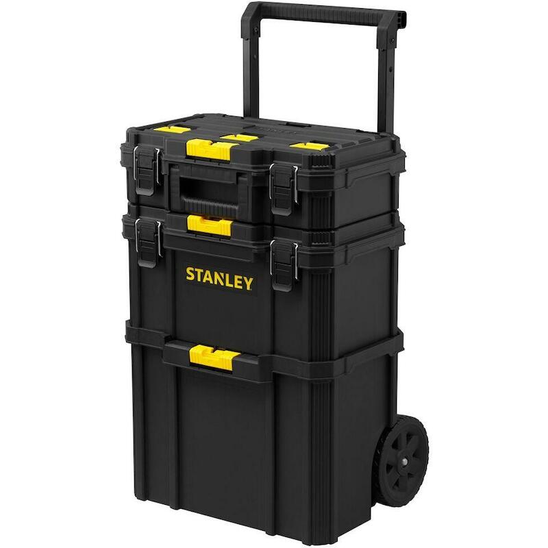 Stanley - Modular rolling toolbox - STST83319-1 - 3-IN-1 - 80 l - 45 kg - 550 x 400 x 740 mm - 03163281
