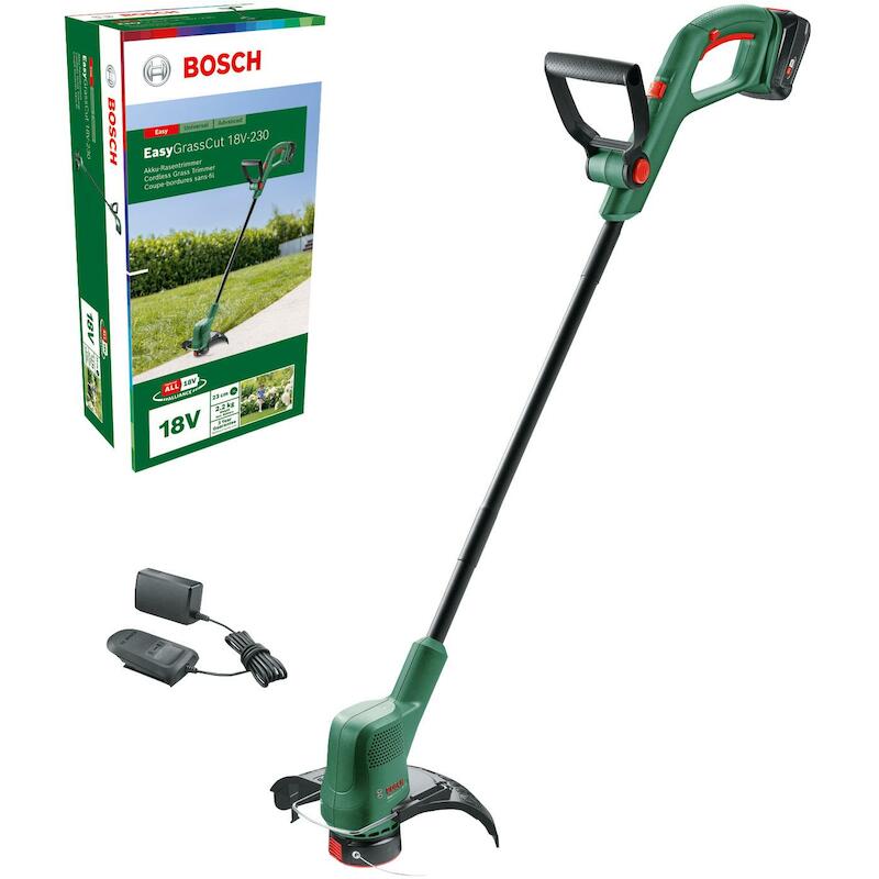 ACCUGRASTRIMMER 18V/2AH     EASYGRASSCUT 18V-230