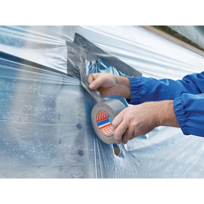 DUCT-TAPE TESABAND ZWART    4615  50MM X 50M  TESA