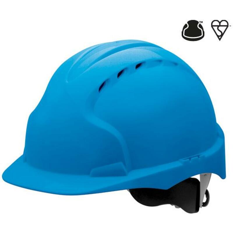 HELM VENTIL.+ DRAAIKNOP     EVO3 BLAUW         JSP