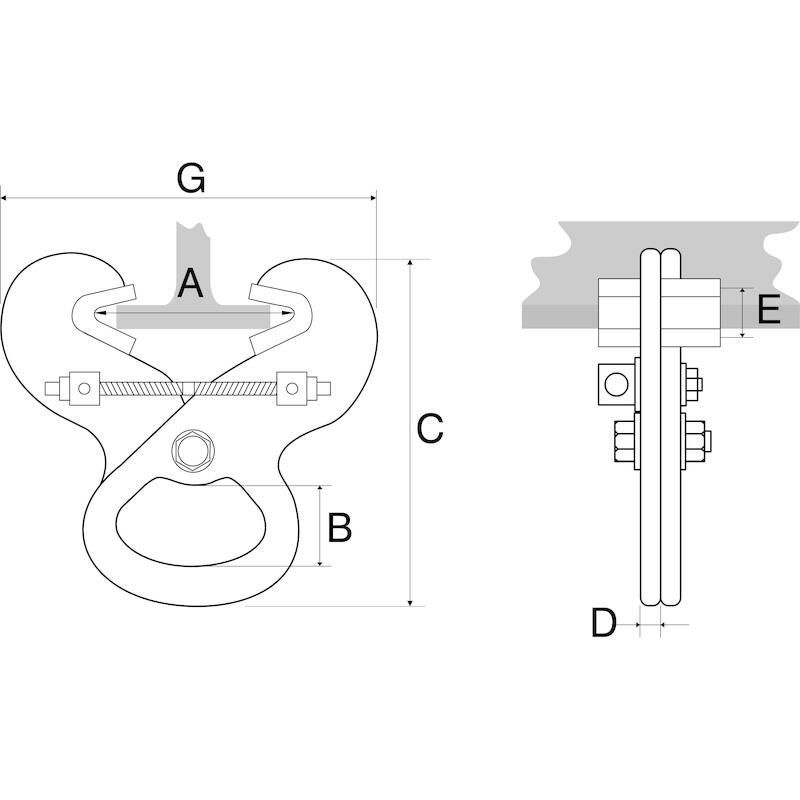 SUPERKLEM 1T                PFC1 96-190MM SUPERCLA