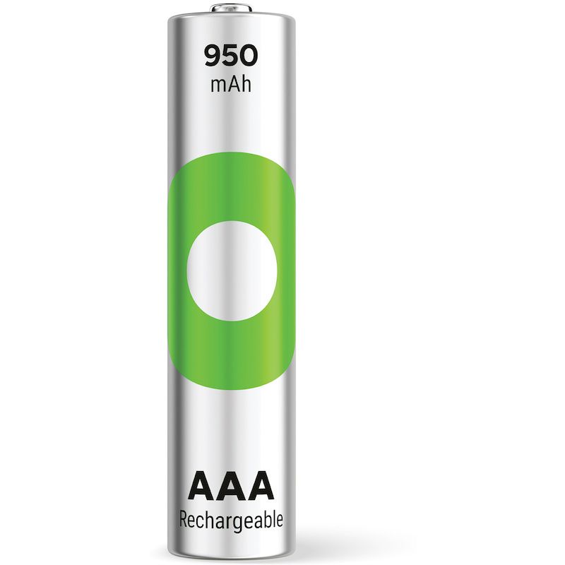 BATT.RECHARGEAB.NIMH-950MA  AAA           (4PC) GP
