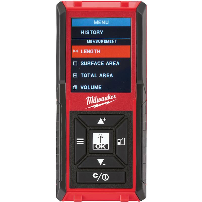 LASERAFSTANDSMETER 45M      LDM 45  2XAAA MILWAUKE