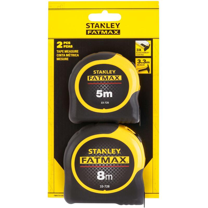 JEU METRE RUBAN FATMAX 5+8M FMHT31725-0 (2PC)STANL
