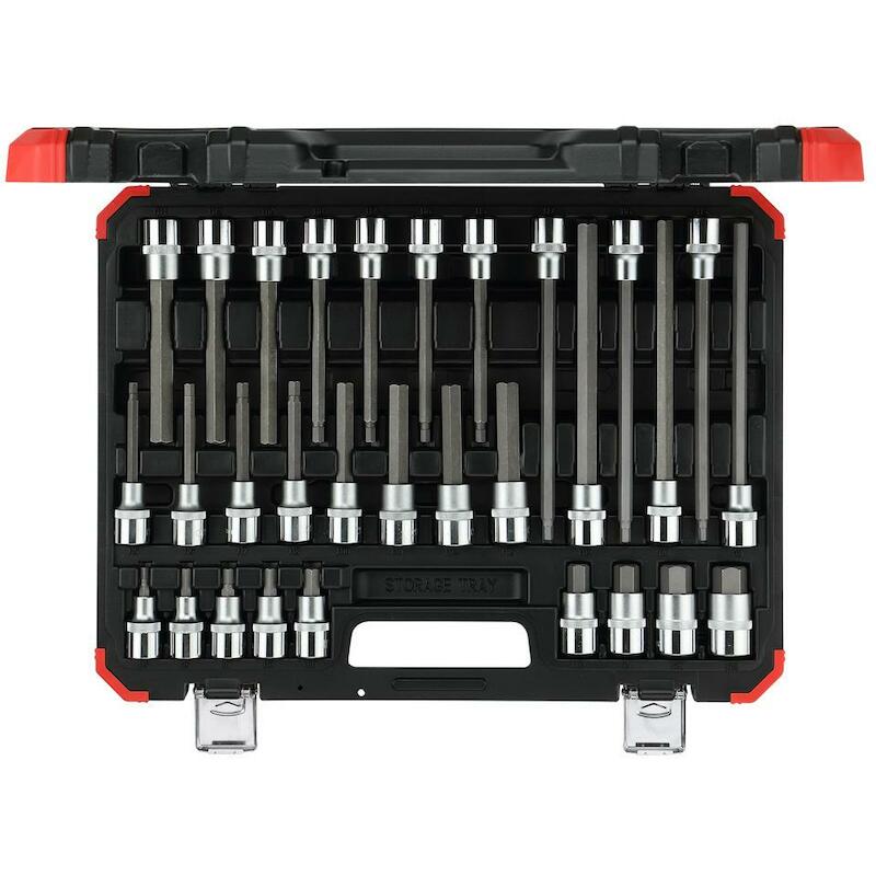 BITDOPPENSET 1/2"           R6800 (30ST)GEDORE RED