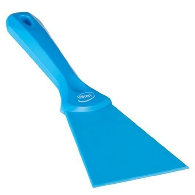 HANDSCHRAPER PP/NYLON BLAUW 4013/3  100MM    VIKAN
