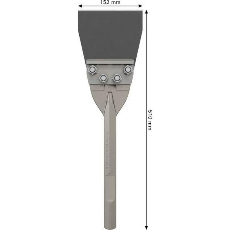 GRATTOIR 152MM HEX 28       2608690677       BOSCH