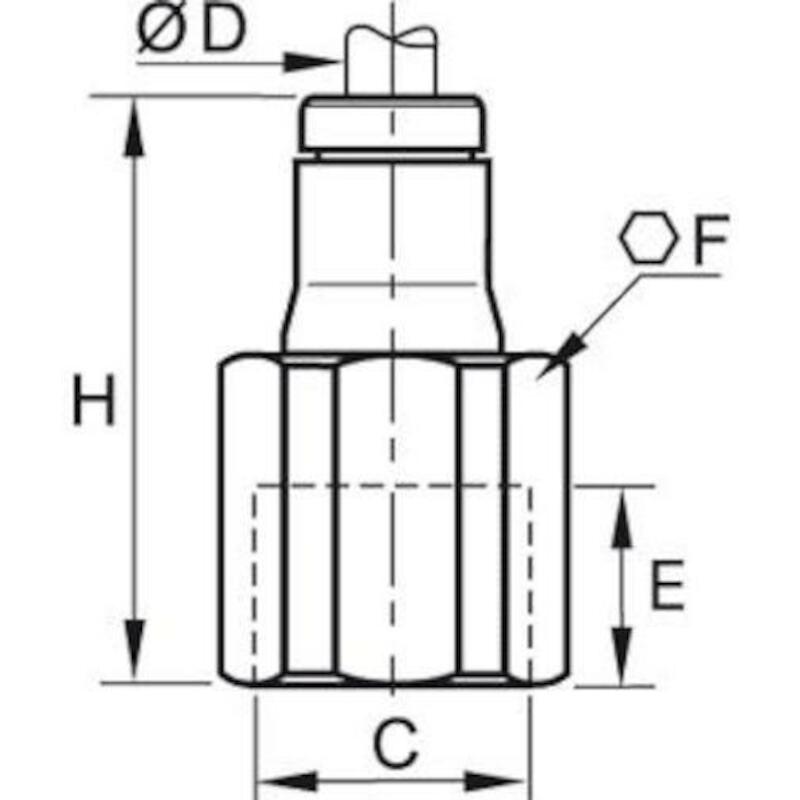 RECHTE OPSCHR. 10X3/8"BSPP  3614 10 17      LEGRIS