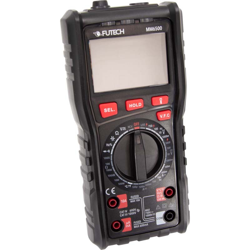 Futech - Digital multimeter - MM6500 - cat III 1000 V - 03246021