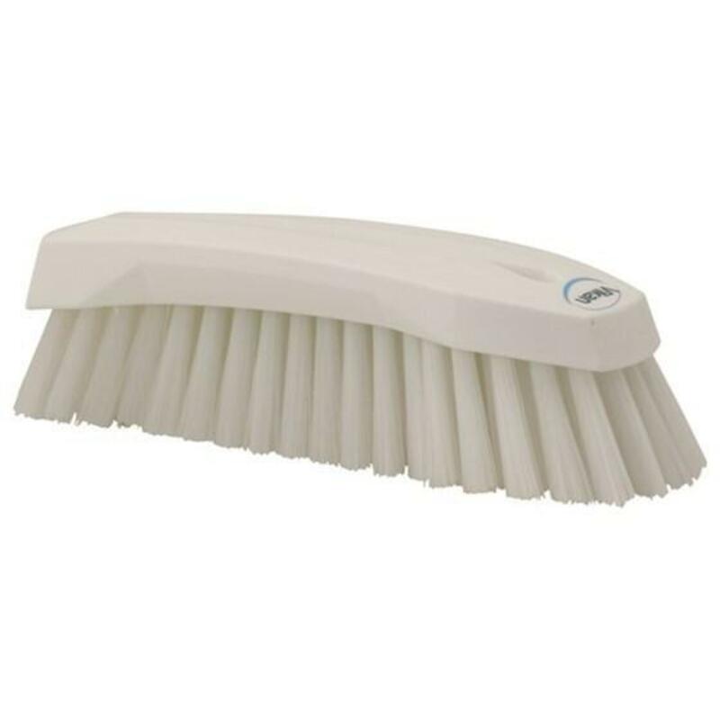 BROSSE À MAIN POL.DUR BLANC 3890/5  L=200MM  VIKAN