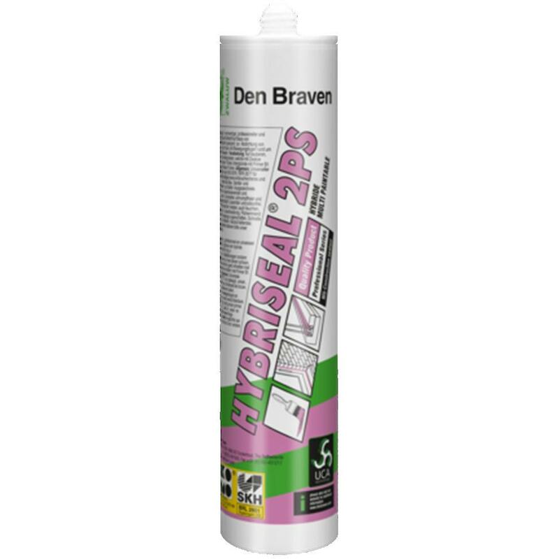 MASTIC VITRAGE BLANC  290ML HYBRISEAL 2PS   ZWALUW