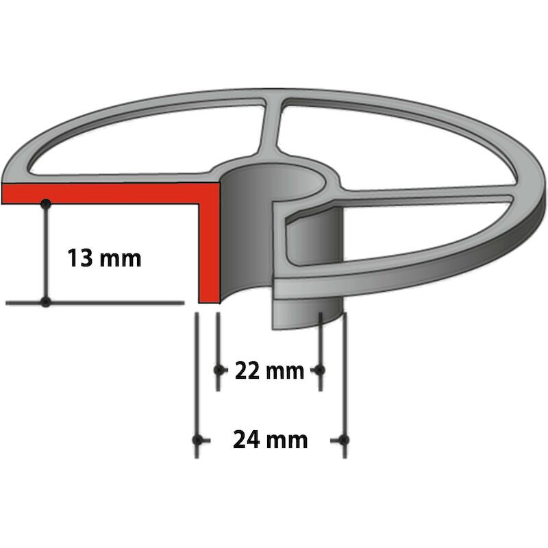 GUIDE A COPIER 24MM         193340-4        MAKITA