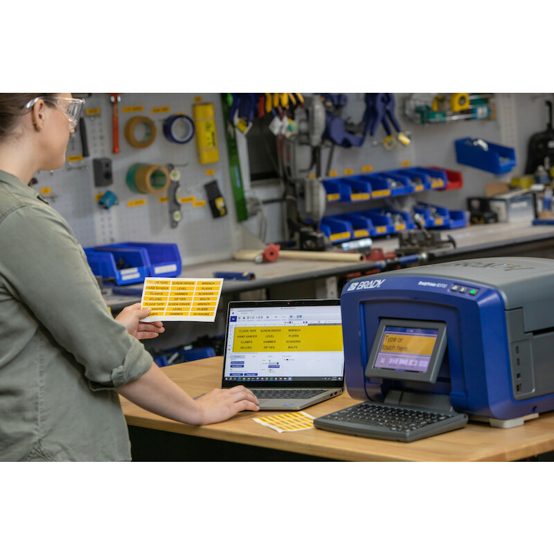 S3700 Multicolour - Cut pictogram- en labelprinter