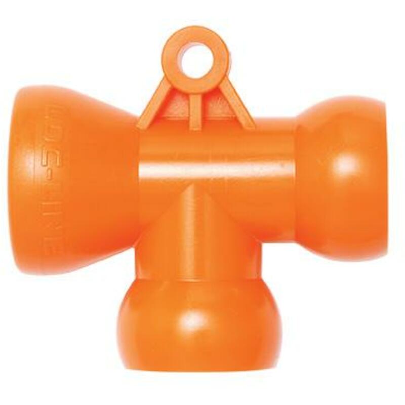 T-KOPPELING - LOC-LINE 49436 - 1/4 INCH (20 EA)
