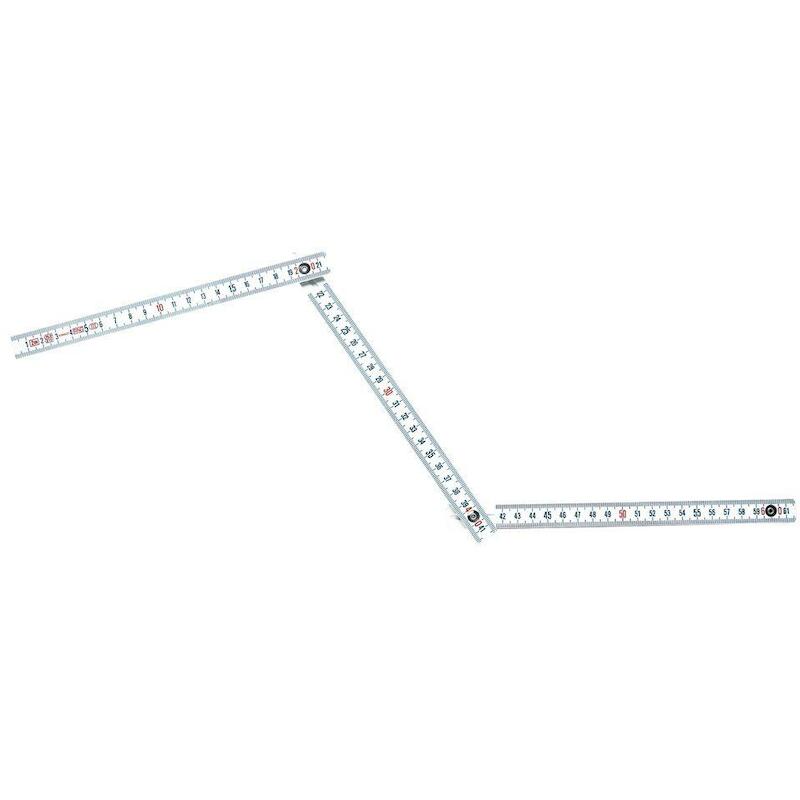 VOUWMETER PLASTIC WIT 2M    0-35-229       STANLEY