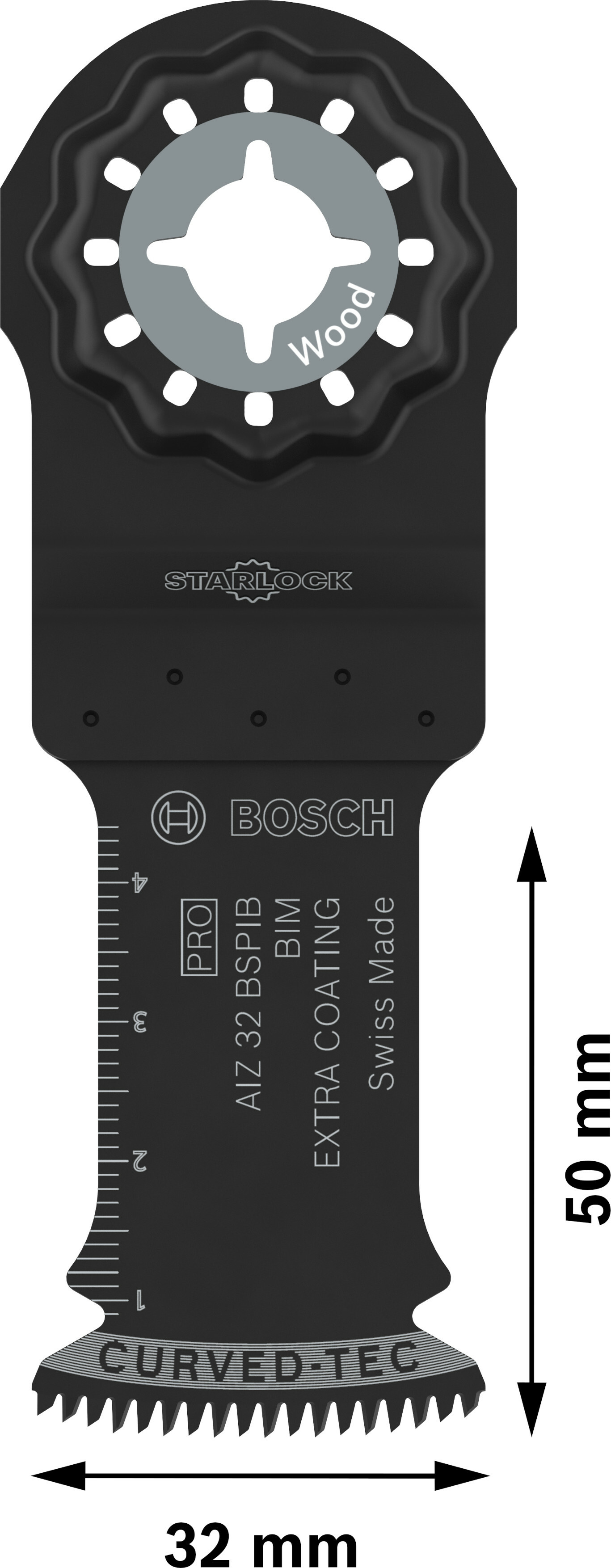 INVALZAAGBLAD 32X50MM       2608669070       BOSCH