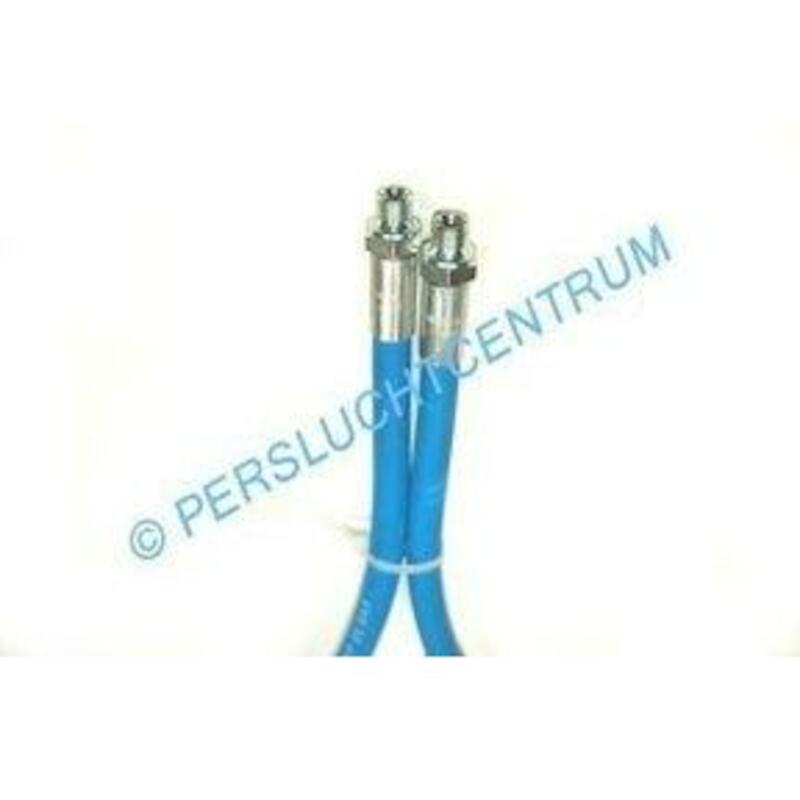 LUCHTSLANG 1/4" HULS GEPERST TL=10M  1/4" BSP M