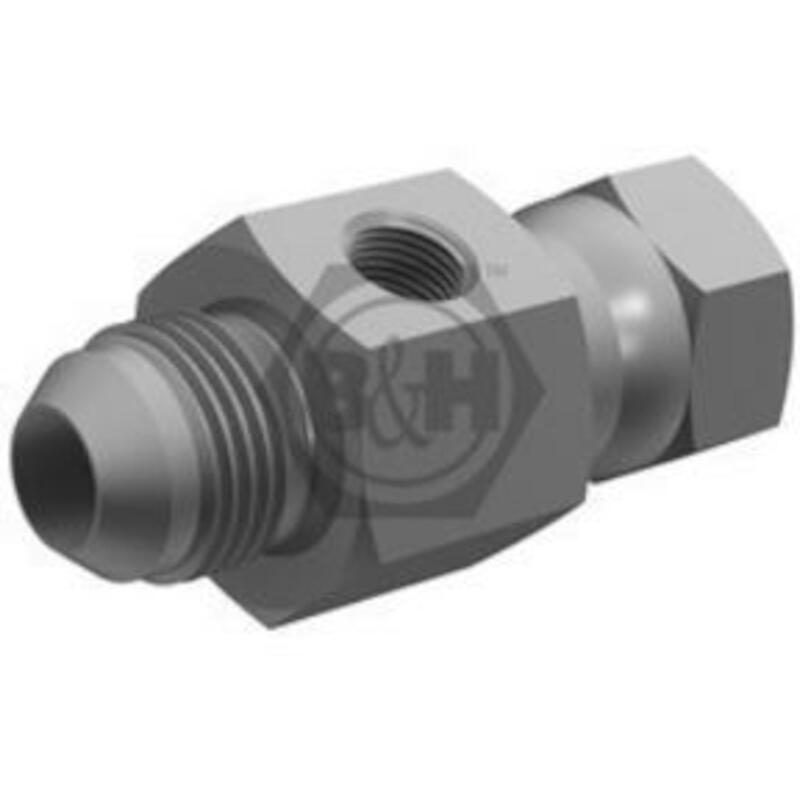 MEETADAPTER 3/4" M-V/SWIV X 1/8" V       JIC-BSPP