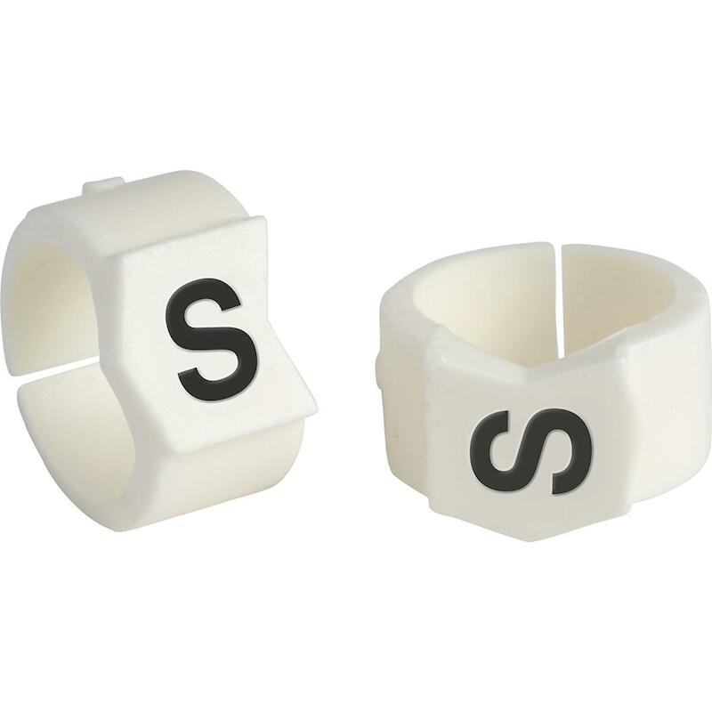 MARQUEUR 'S' NOIR/BLANC     133628(50)       BRADY